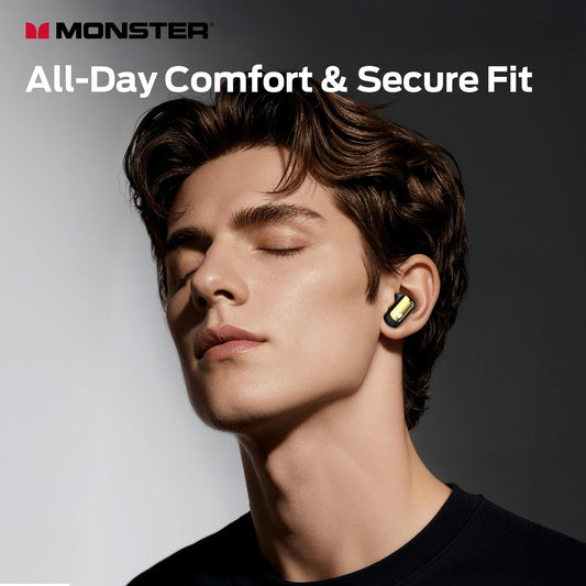 Ασύρματα ακουστικά Bluetooth Monster N-Lite 217, TWS, Μαύρο