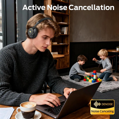 Ασύρματο ακουστικό Bluetooth Monster N-tune mini 02, A2DP, ANC, Μαύρο
