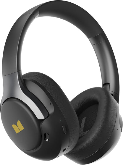Ασύρματο ακουστικό Bluetooth Monster Persona 5th, MultiPoint, A2DP, ANC, Μαύρο