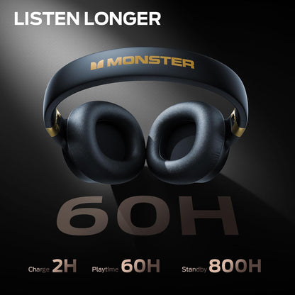 Ασύρματο ακουστικό Bluetooth Monster Persona SE, A2DP, ANC, Μπλε