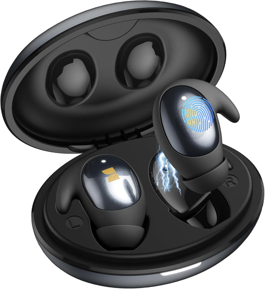 Ασύρματα ακουστικά Bluetooth Monster Sleep Ear100, TWS, Μαύρο
