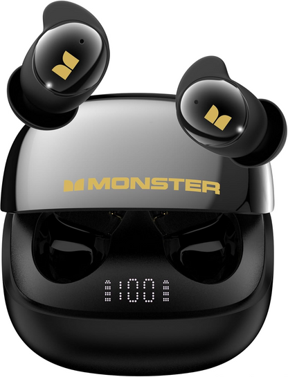 Ασύρματα ακουστικά Bluetooth Monster Sleep Ear200, TWS, ANC, Μαύρο