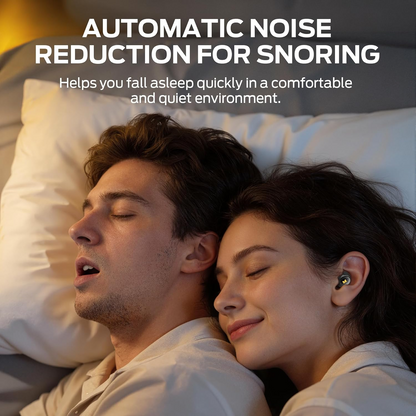 Ασύρματα ακουστικά Bluetooth Monster Sleep Ear200, TWS, ANC, Μαύρο