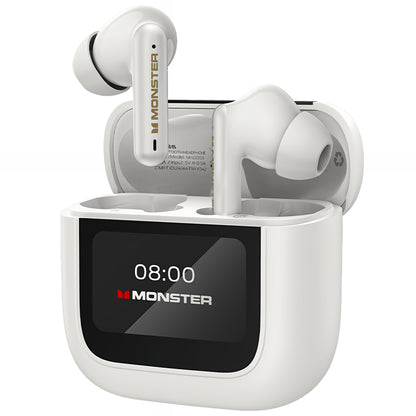 Ασύρματα ακουστικά Bluetooth Monster TH300, TWS, Λευκό