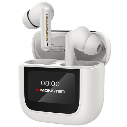 Ασύρματα ακουστικά Bluetooth Monster TH300, TWS, Λευκό