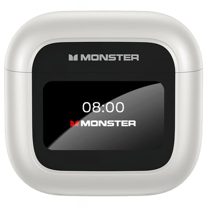 Ασύρματα ακουστικά Bluetooth Monster TH300, TWS, Λευκό