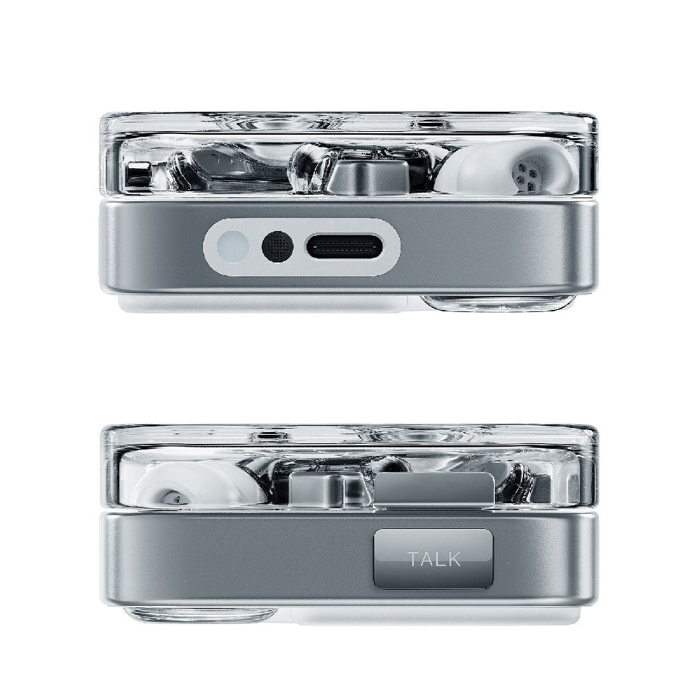 Handsfree Bluetooth Nothing Ear (3) B173, TWS, ANC, MultiPoint, Λευκό