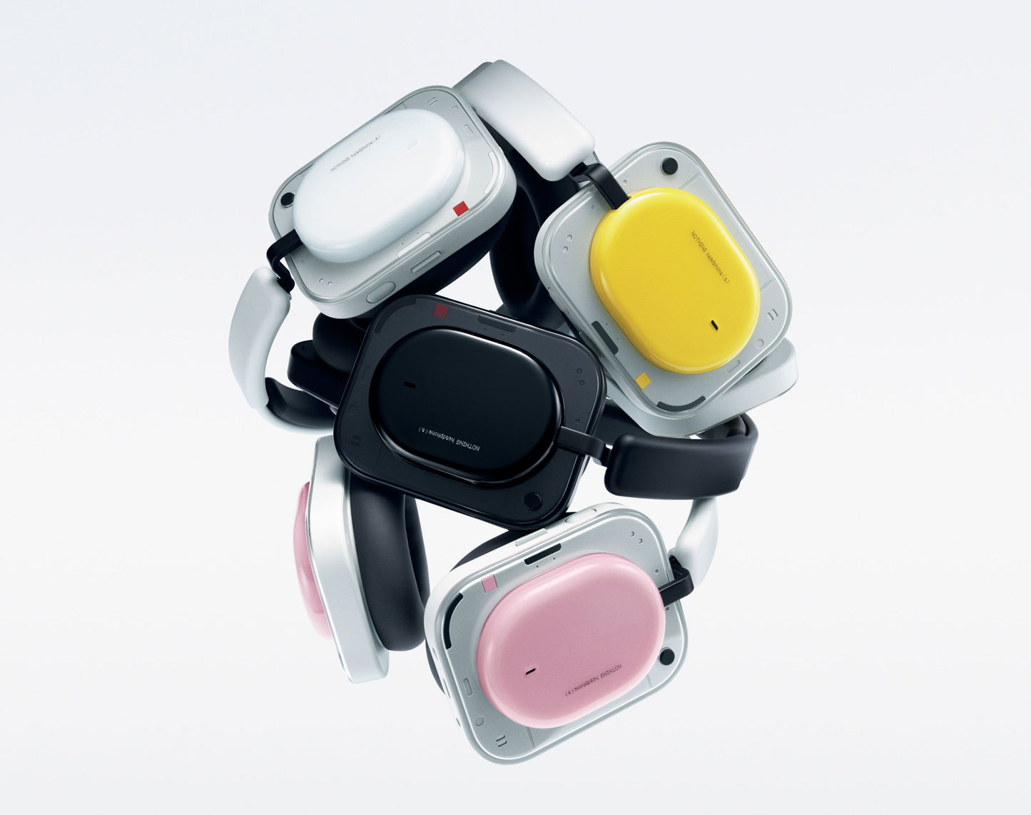 Handsfree Bluetooth Nothing Headphone (a), MultiPoint, A2DP, ANC, Ροζ