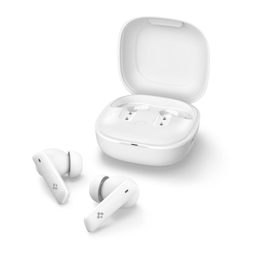 Handsfree Bluetooth Spigen SA2402, TWS, ANC, Λευκό ASD07964
