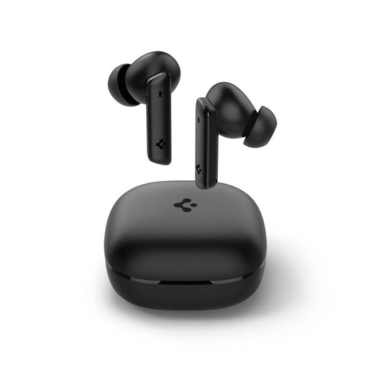 Handsfree Bluetooth Spigen SA2402, TWS, ANC, Μαύρο ASD07888