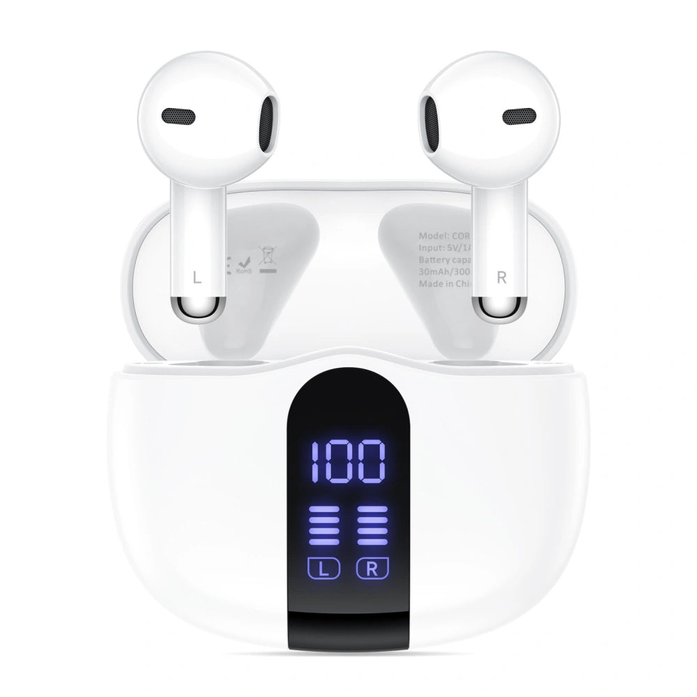 Tech-Protect Ultraboost Core G2 Bluetooth Handsfree, TWS, White