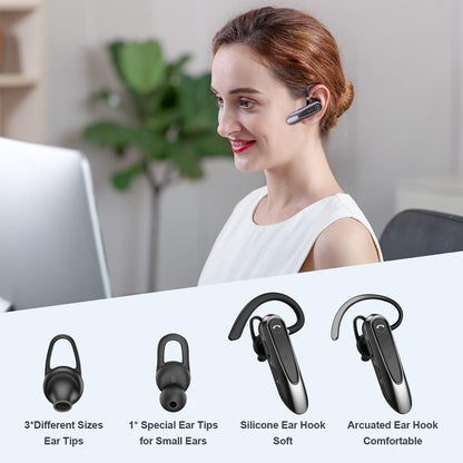 Handsfree Bluetooth Techsuit CB2 AirTalk, A2DP, Μαύρο