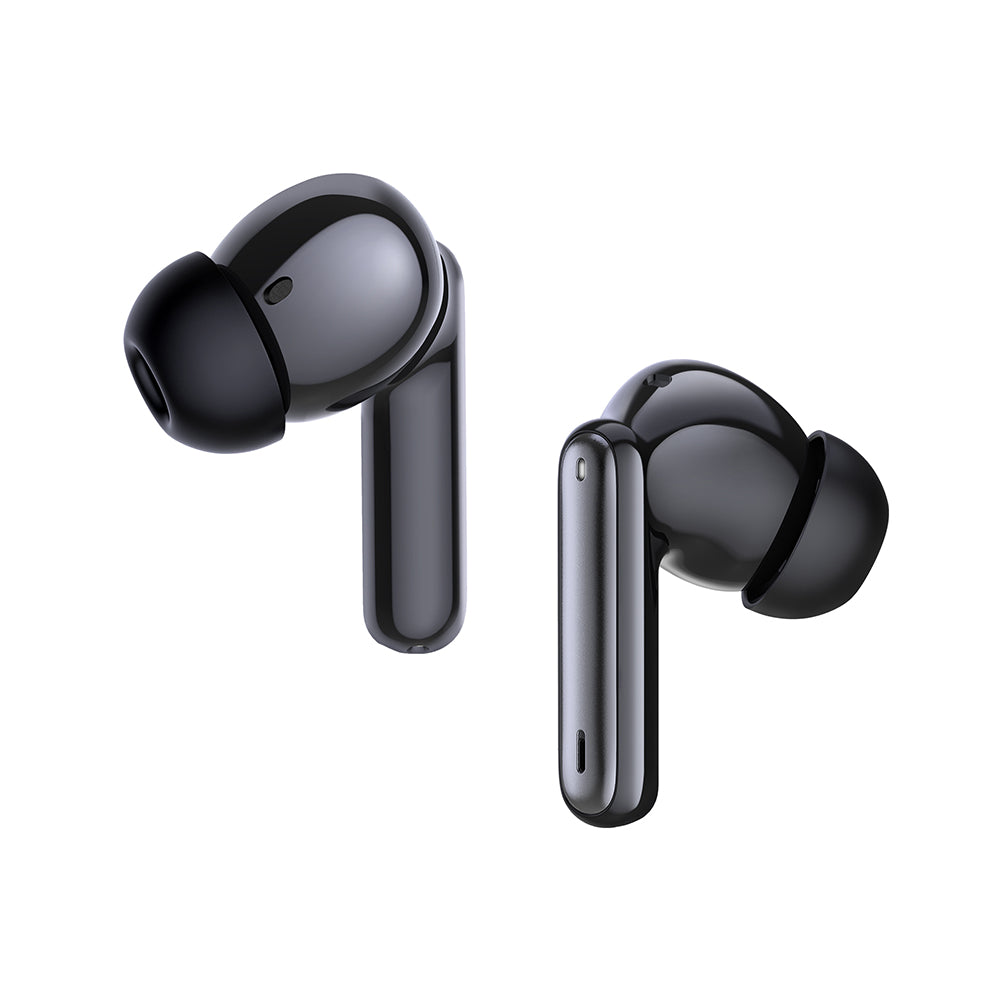 Handsfree Bluetooth Techsuit CW2 VelarX One, TWS, ANC, Μαύρο