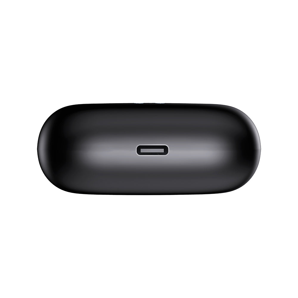 Handsfree Bluetooth Techsuit CW2 VelarX One, TWS, ANC, Μαύρο