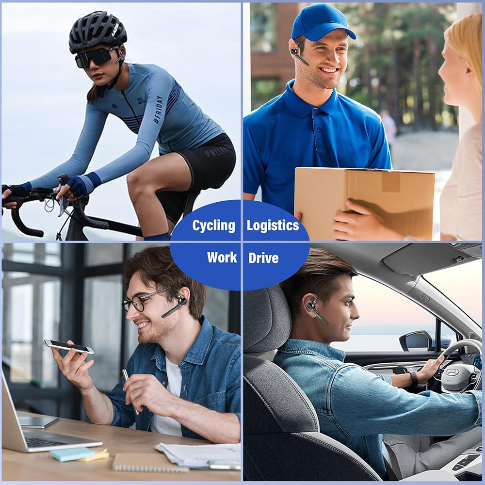 Handsfree Bluetooth Techsuit G9 TalkZen, A2DP, Μαύρο