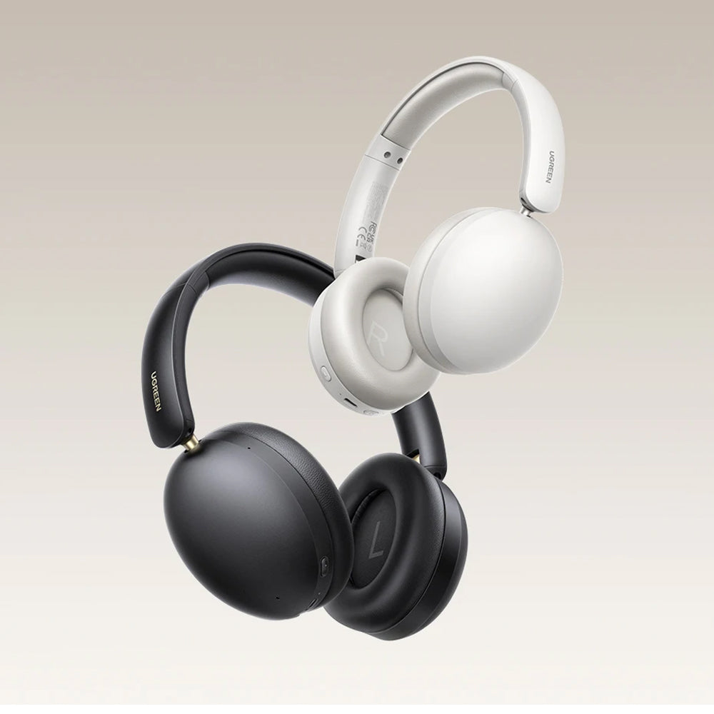 Handsfree Bluetooth UGREEN HiTune Max 2 HP205, MultiPoint, A2DP, ANC, Μαύρο