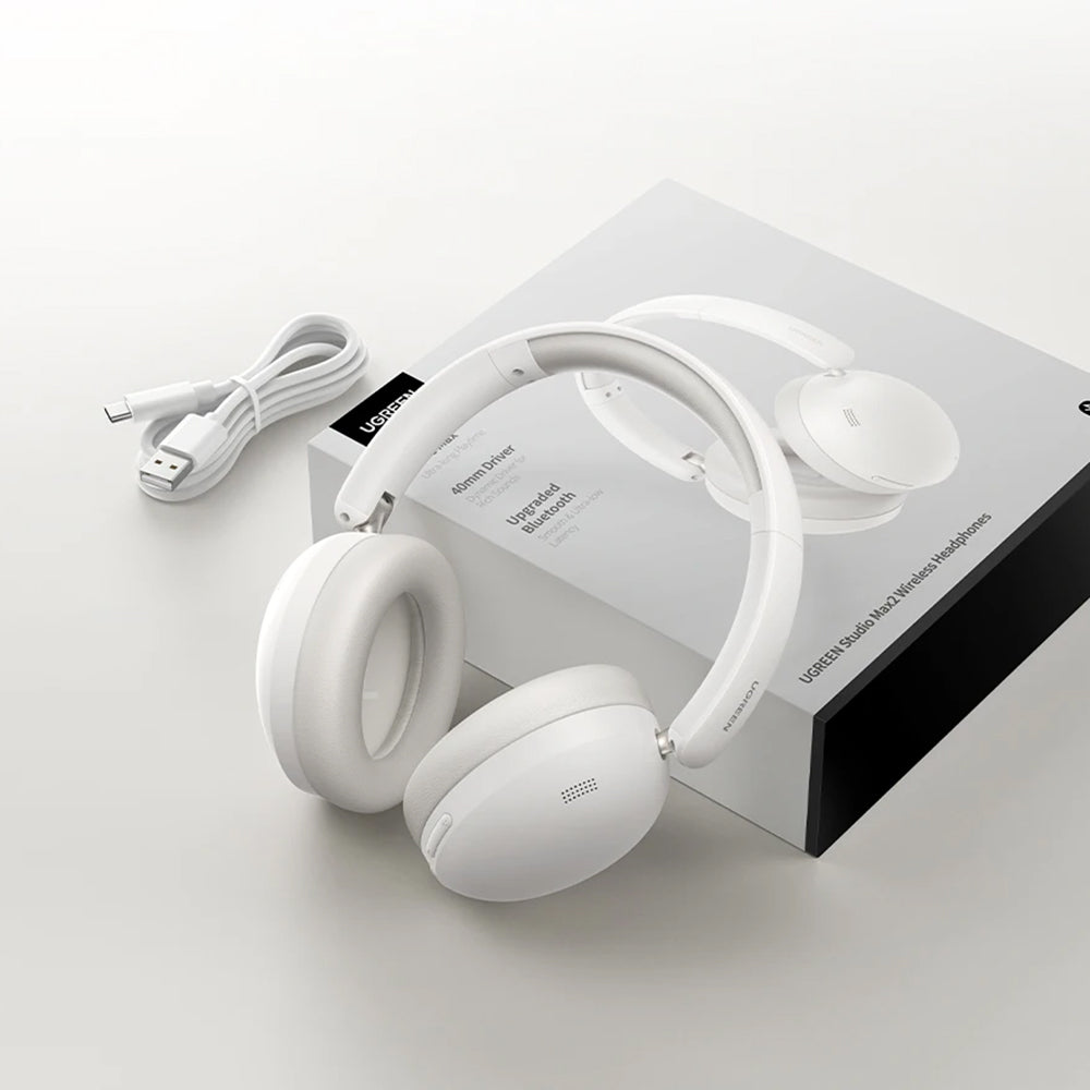 Handsfree Bluetooth UGREEN HiTune Max 2 HP205, MultiPoint, A2DP, ANC, Μαύρο