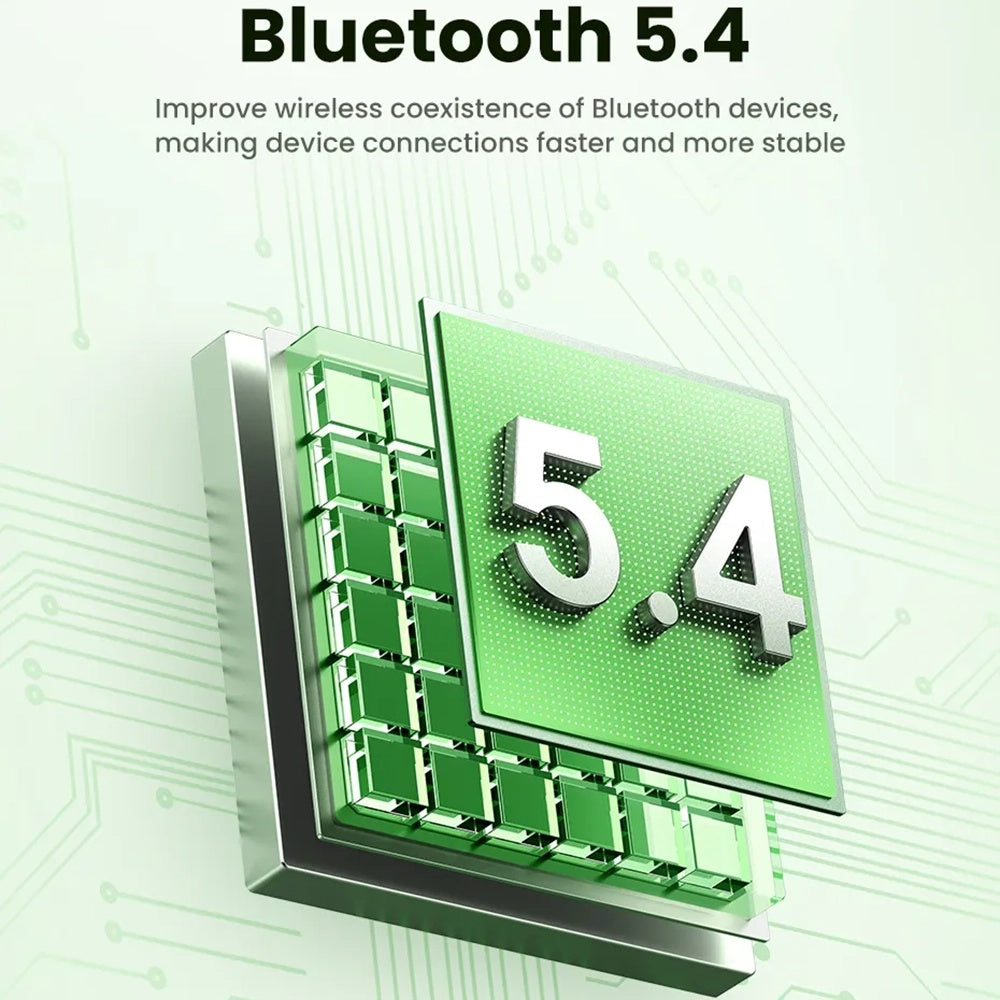 Handsfree Bluetooth UGREEN HiTune P3 WS207, TWS, MultiPoint, Λευκό