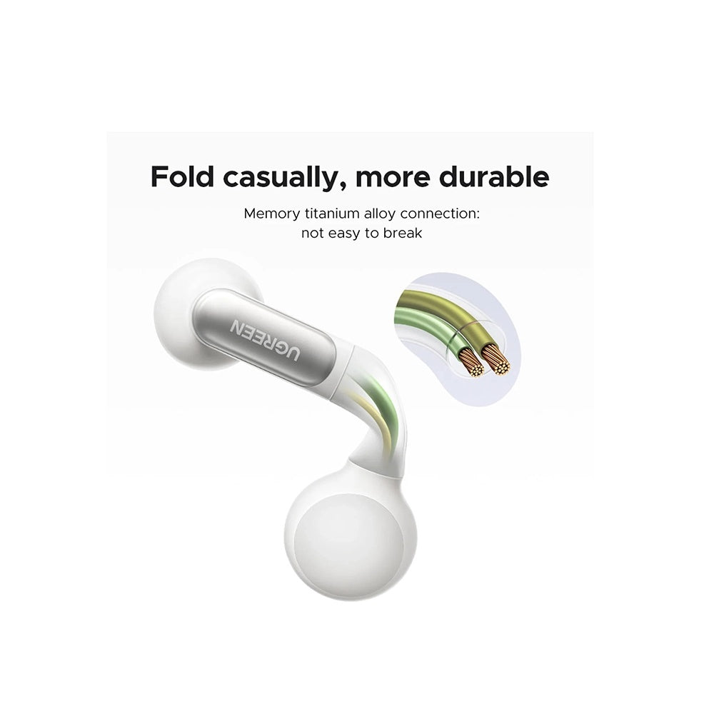 Handsfree Bluetooth UGREEN HiTune S5 True WS210, TWS, Λευκό