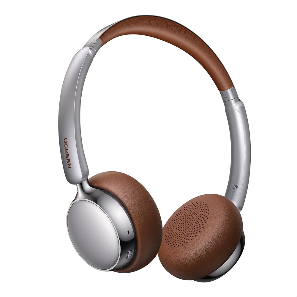 Handsfree Bluetooth UGREEN HiTune Studio Plus HP207, A2DP, ANC, Καφέ