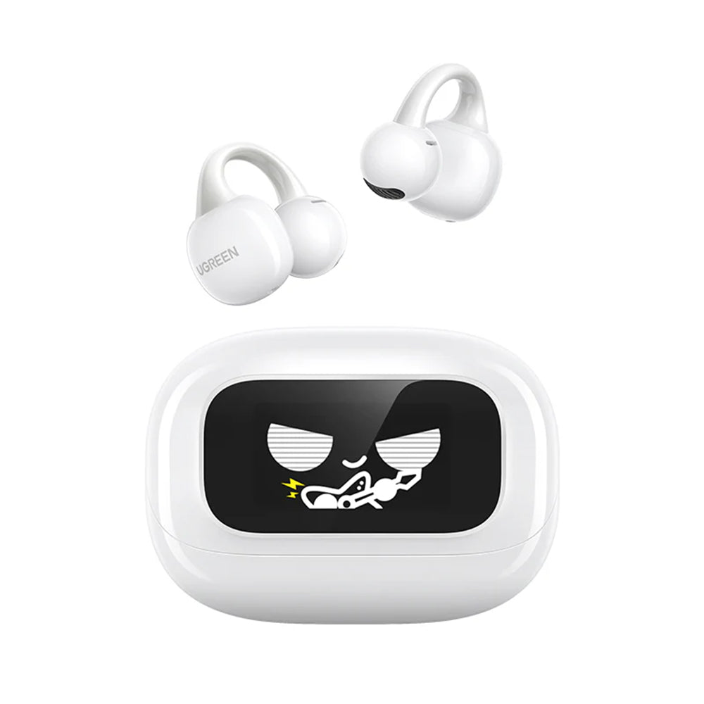 Handsfree Bluetooth UGREEN S6 ClipBuds Magic WS208, TWS, Λευκό