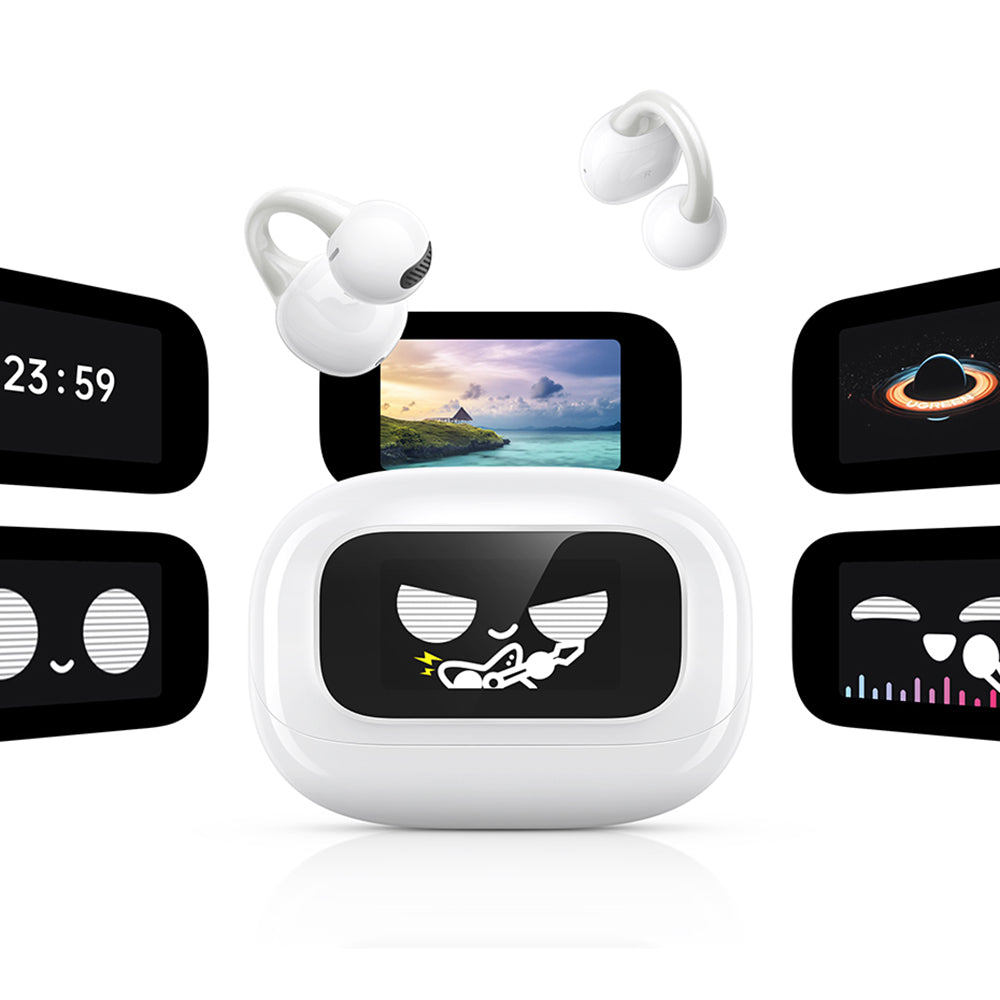 Handsfree Bluetooth UGREEN S6 ClipBuds Magic WS208, TWS, Λευκό