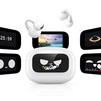 Handsfree Bluetooth UGREEN S6 ClipBuds Magic WS208, TWS, Λευκό