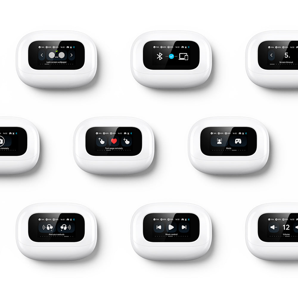 Handsfree Bluetooth UGREEN S6 ClipBuds Magic WS208, TWS, Λευκό