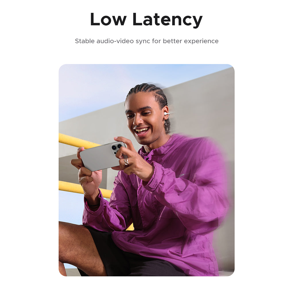 Handsfree Bluetooth UGREEN S6 ClipBuds Magic WS208, TWS, Λευκό