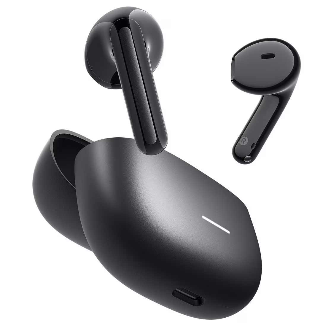 Ασύρματα ακουστικά Bluetooth Xiaomi Redmi Buds 8 Active, TWS, MultiPoint, Μαύρο BHR08JTGL