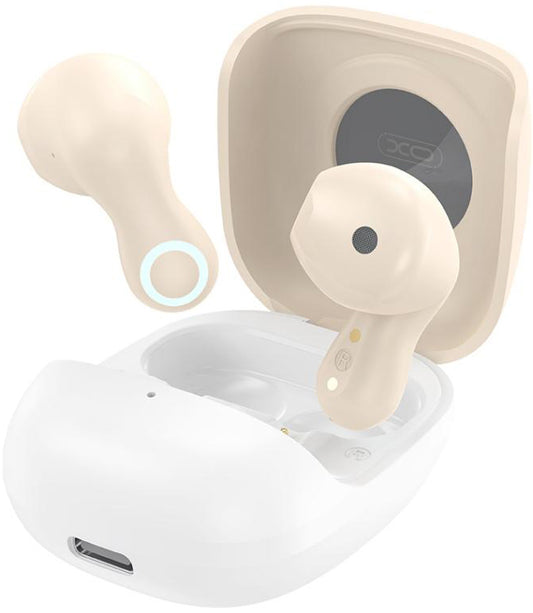 Handsfree Bluetooth XO Design G28, TWS, Μπεζ