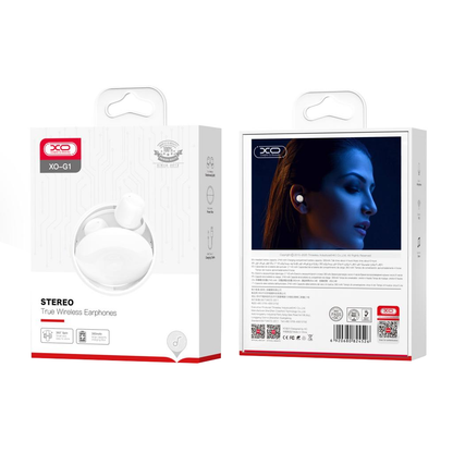 Handsfree Bluetooth XO Design G1, TWS, White