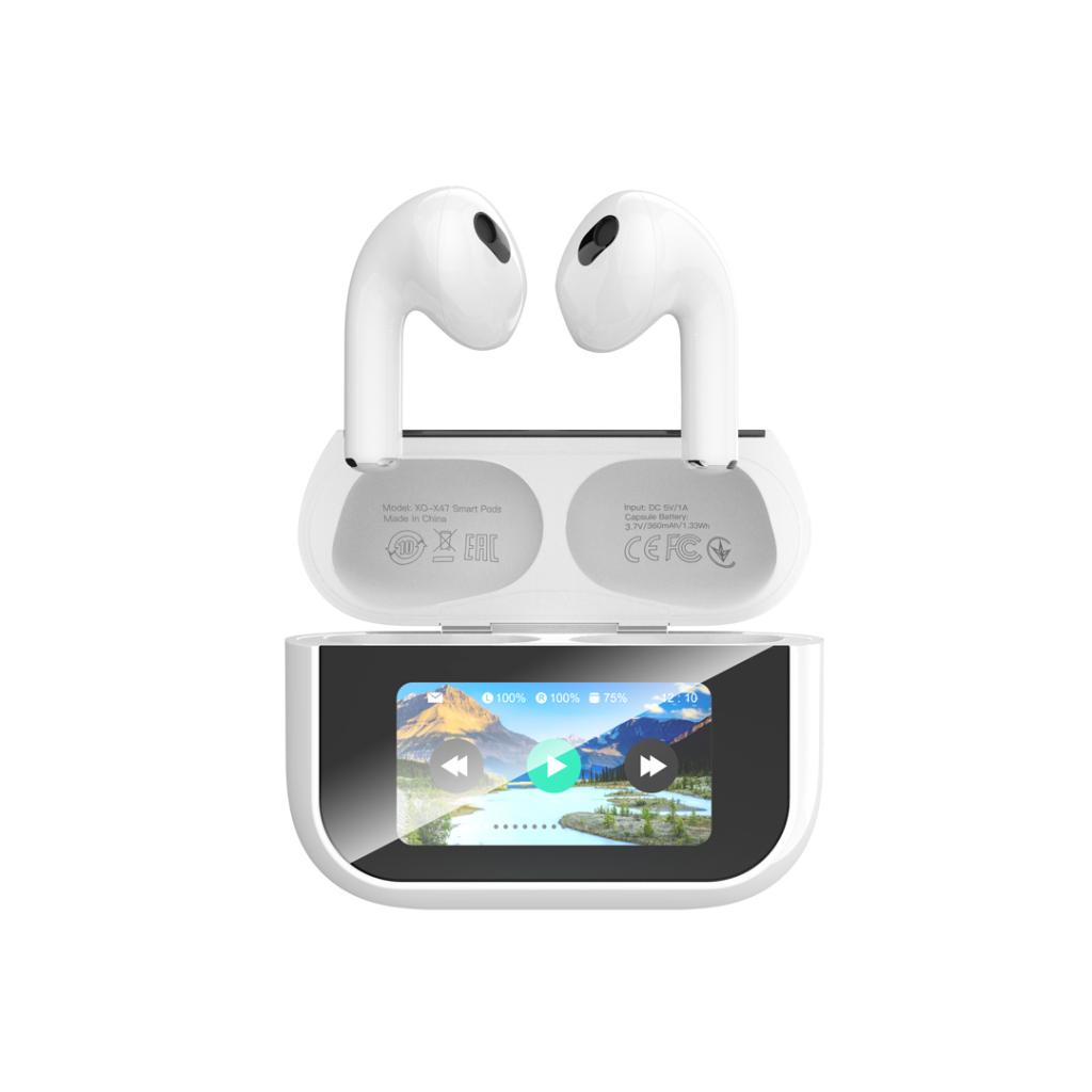 Bluetooth Handsfree XO Design X47 4th Gen, TWS, White