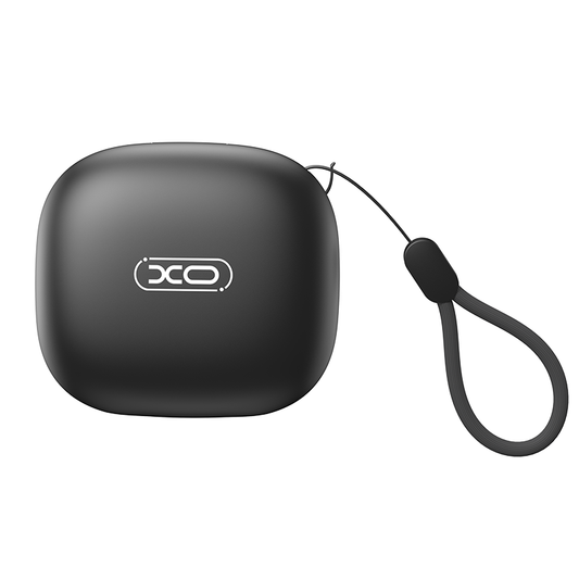 Ακουστικά Bluetooth XO Design G53, TWS, ANC, Μαύρο
