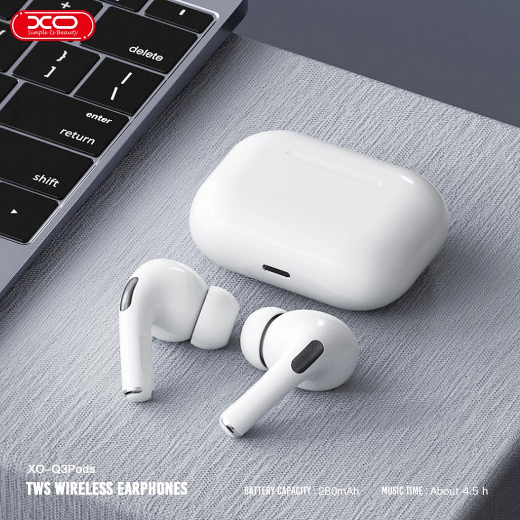 Handsfree Bluetooth XO Design Q3 Pods, TWS, Λευκό