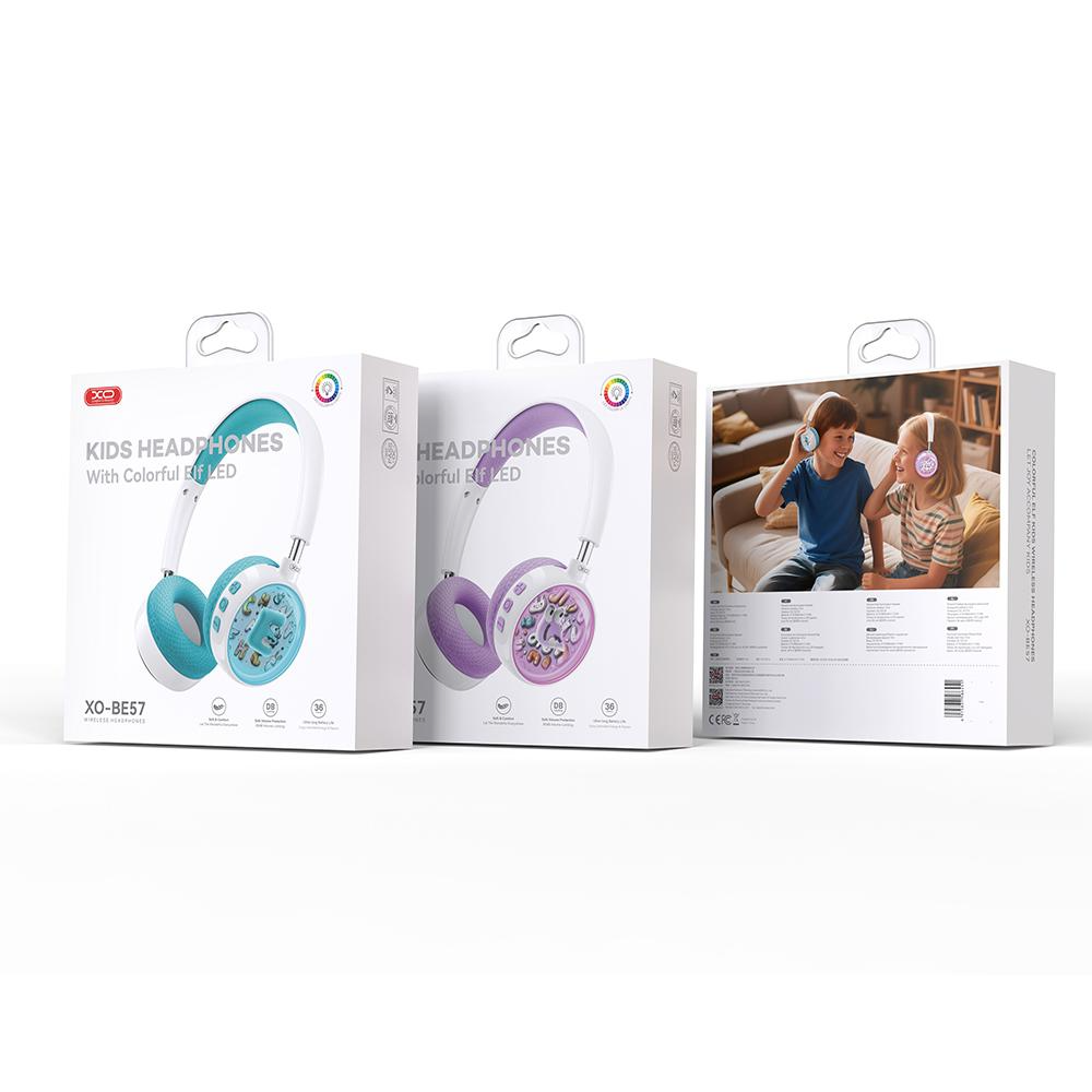 Handsfree Bluetooth XO Design BE57 Cartoon Kids, A2DP, Μπλε