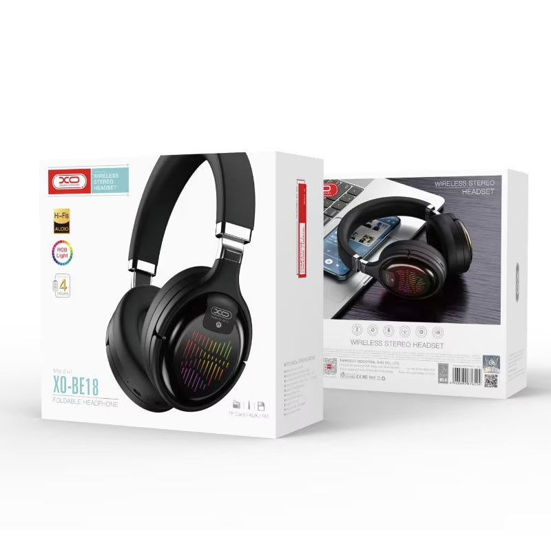 Handsfree Bluetooth XO Design BE18 Glare, A2DP, Μαύρο