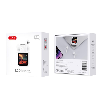 Handsfree Bluetooth XO Design X46 2th Gen, TWS, White