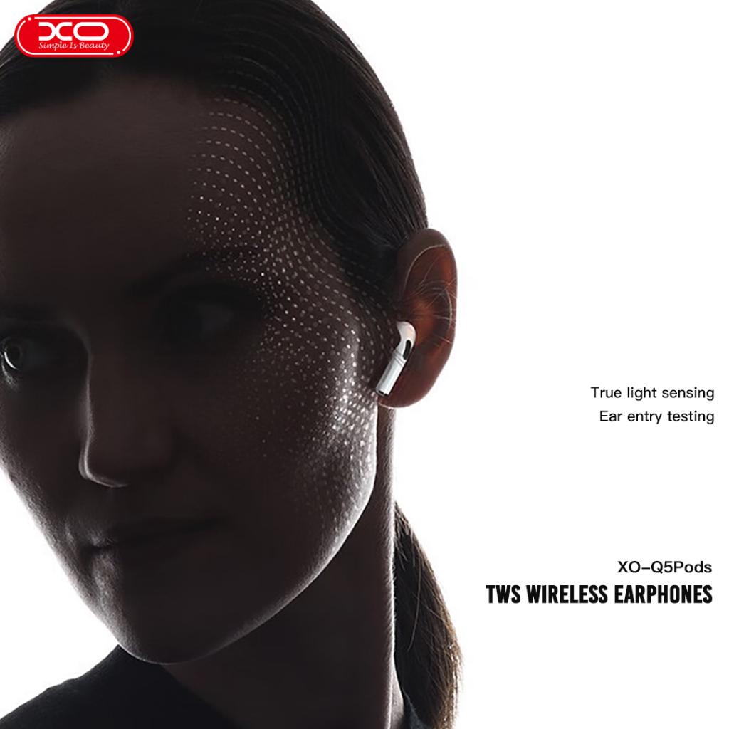 Handsfree Bluetooth XO Design Q5 Pods, TWS, Λευκό