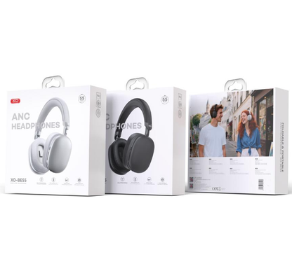 Ασύρματο ακουστικό Bluetooth XO Design BE55, A2DP, ANC, Μαύρο