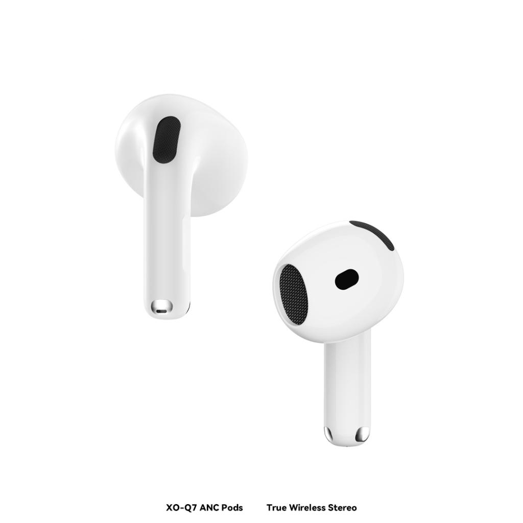 Handsfree Bluetooth XO Design Q7 Pods, TWS, ANC, Λευκό