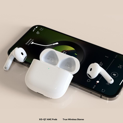 Handsfree Bluetooth XO Design Q7 Pods, TWS, ANC, Λευκό