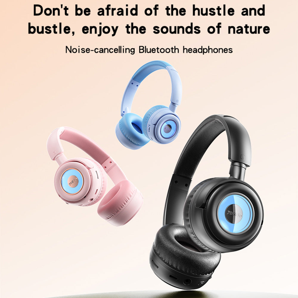 Handsfree Bluetooth Yesido EP06 Kids, A2DP, Μαύρο