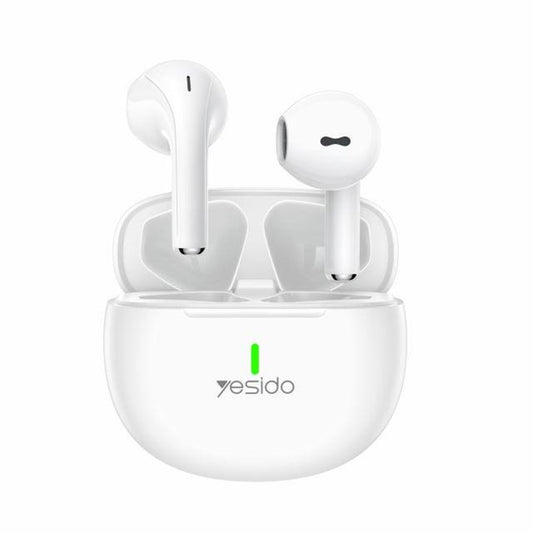 Handsfree Bluetooth Yesido TWS18, TWS, Λευκό