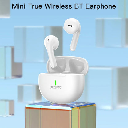 Handsfree Bluetooth Yesido TWS18, TWS, Λευκό