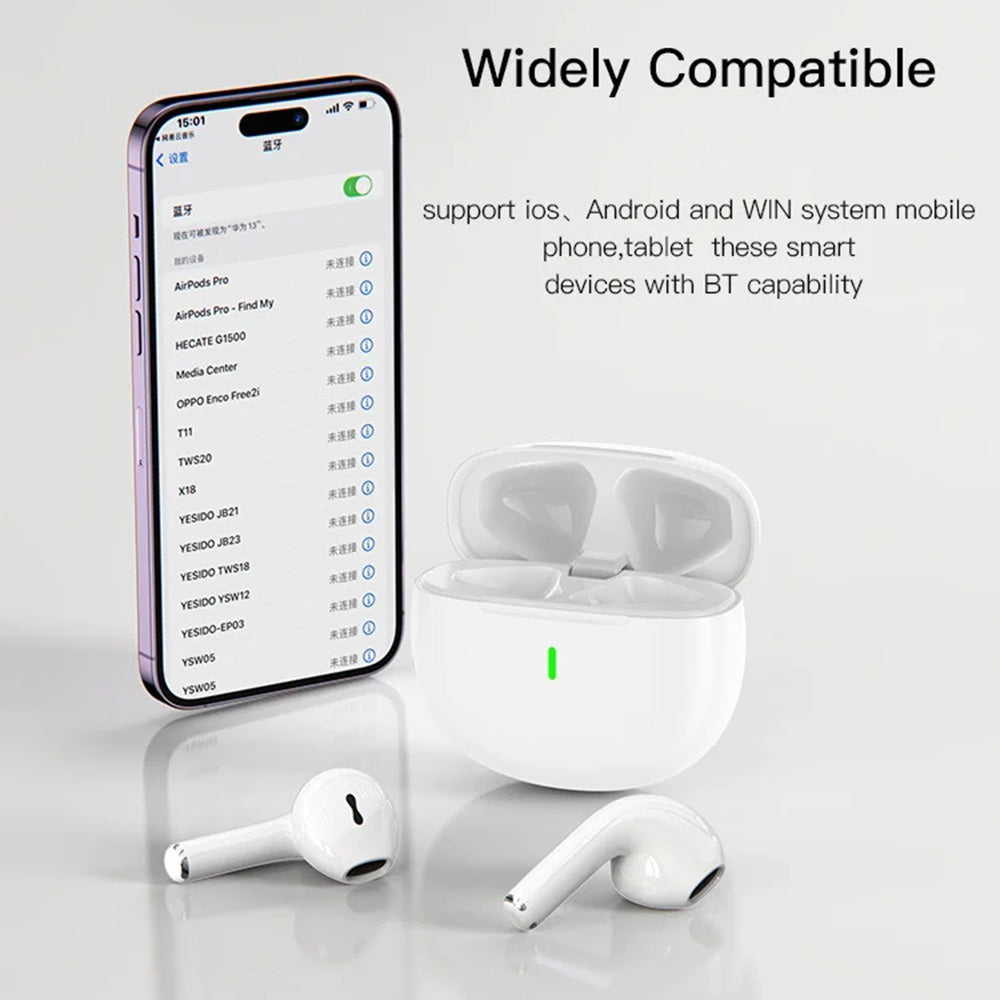 Handsfree Bluetooth Yesido TWS18, TWS, Λευκό