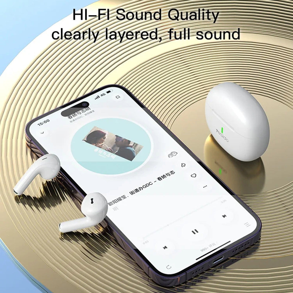 Handsfree Bluetooth Yesido TWS18, TWS, Λευκό