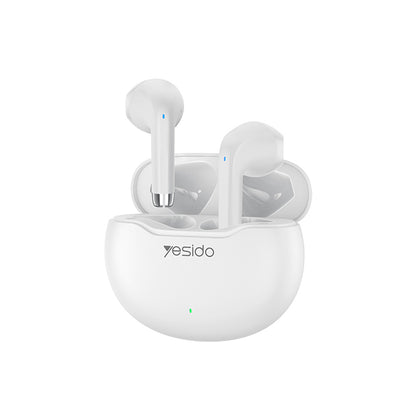 Handsfree Bluetooth Yesido TWS21, TWS, Λευκό