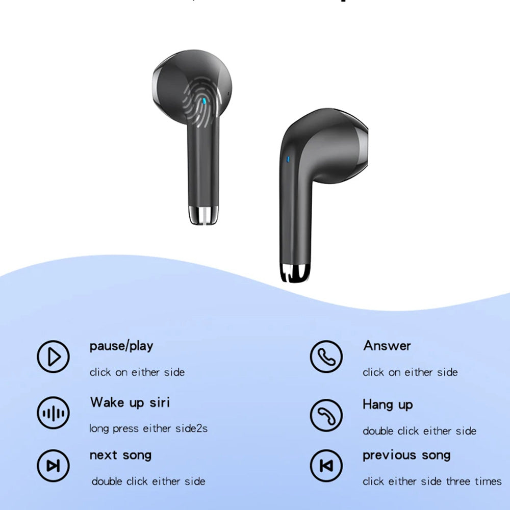 Handsfree Bluetooth Yesido TWS21, TWS, Μαύρο