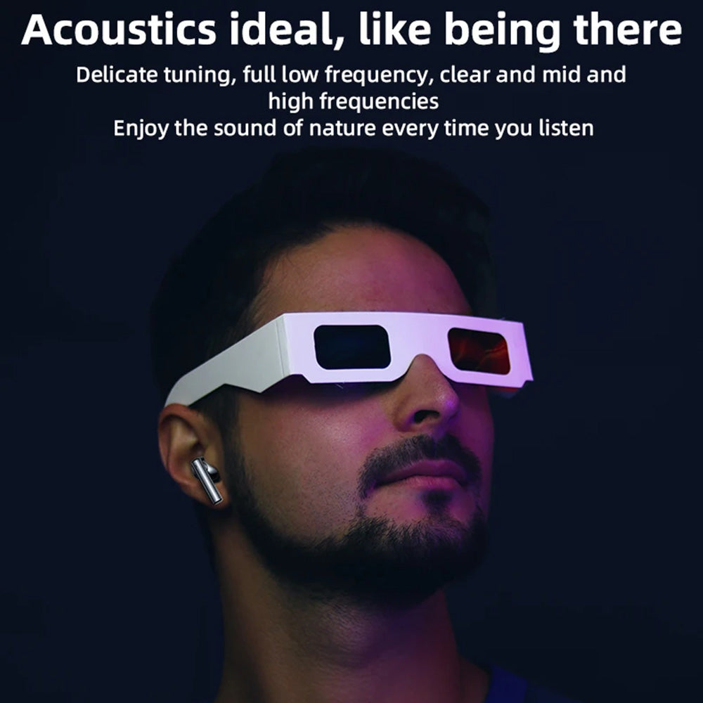 Handsfree Bluetooth Yesido TWS23, TWS, ANC, Μαύρο